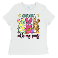 White chillin' with my peeps Ladies Tee - Artiststas