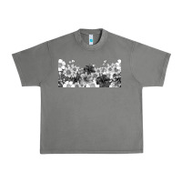 Tornado black and white floral Urban Heavy Tee - TumblerDesignByShophia