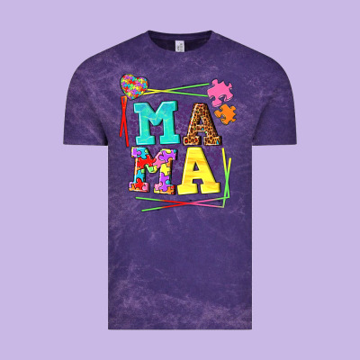 Autism Mama Vintage Tee Designed By Nancycooperartshop