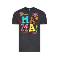 Vintage Black Autism Mama Vintage Tee - NancyCooperArtShop