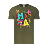 Vintage Olive Autism Mama Vintage Tee - NancyCooperArtShop