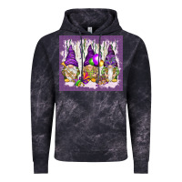 Cloud Black Mardi Gras carnival with gnomies tumbler Vintage Hoodie - HowdyJamesFarm