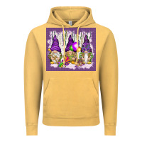 Vintage Mustard Mardi Gras carnival with gnomies tumbler Vintage Hoodie - HowdyJamesFarm