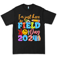 Black im just here for field day 2024 Premium Tee - Artiststas