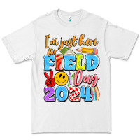 White im just here for field day 2024 Premium Tee - Artiststas