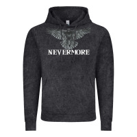 Vintage Black Hot Trend Raven Nevermore Poetry Halloween Edgar Allan Poe Vintage Hoodie - lanVoArt