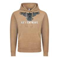 Vintage Coffee Hot Trend Raven Nevermore Poetry Halloween Edgar Allan Poe Vintage Hoodie - lanVoArt
