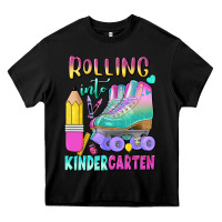 Black rolling into kindergarten Heavy Core Tee - BundleAndBundleShop