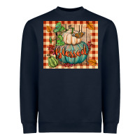 Navy blessed tumbler Heavyweight Sweatshirt - BundleAndBundleShop