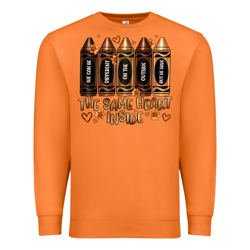 The Same Heart Inside Artiststas Premium Sweatshirt by Artiststas | Teevron