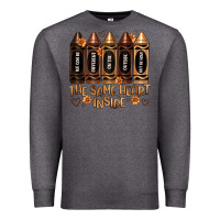 Charcoal Heather the same heart inside artiststas Premium Sweatshirt - Artiststas