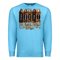 Ocean Blue the same heart inside artiststas Premium Sweatshirt - Artiststas
