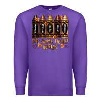 Purple the same heart inside artiststas Premium Sweatshirt - Artiststas