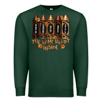 Sports Green the same heart inside artiststas Premium Sweatshirt - Artiststas