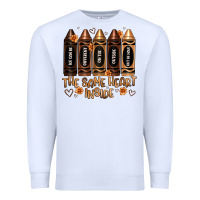 White the same heart inside artiststas Premium Sweatshirt - Artiststas