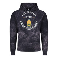 Cloud Black first sergeant 1sg retired army military retirement gifts long sleeve Vintage Hoodie - lanVoArt