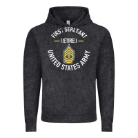 Vintage Black first sergeant 1sg retired army military retirement gifts long sleeve Vintage Hoodie - lanVoArt