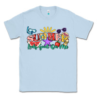 Dusty Blue summer looks good on me Classic Tee - NancyCooperArtShop