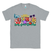 Heather Grey summer looks good on me Classic Tee - NancyCooperArtShop