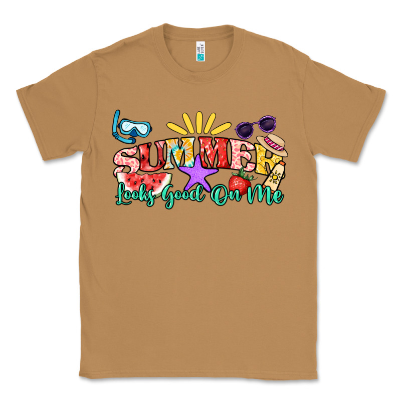 Summer Looks Good On Me Classic Tee by NancyCooperArtShop | Teevron