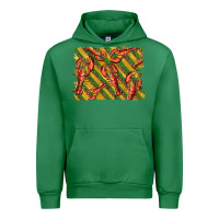 Emerald mardi gras crawfish background Urban Hoodie - BarkalooDesign