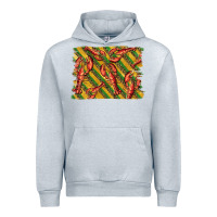 Heather Grey mardi gras crawfish background Urban Hoodie - BarkalooDesign