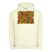 Pigment Pistachio mardi gras crawfish background Urban Hoodie - BarkalooDesign