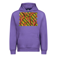 Tulip mardi gras crawfish background Urban Hoodie - BarkalooDesign