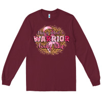 Burgundy this is what a warrior looks like Long Sleeve Tee - CowGirlArtShop