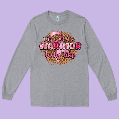 This Is What A Warrior Looks Like Long Sleeve Tee Designed By Cowgirlartshop