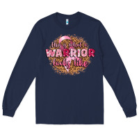 Navy this is what a warrior looks like Long Sleeve Tee - CowGirlArtShop