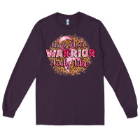 Plum this is what a warrior looks like Long Sleeve Tee - CowGirlArtShop