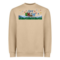 Mushroom let it snow libbey glass Heavyweight Sweatshirt - BundleAndBundleShop