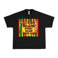 Black juneteenth breaking every chain since 1865 Urban Heavy Tee - TumblerDesignByShophia