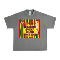 Tornado juneteenth breaking every chain since 1865 Urban Heavy Tee - TumblerDesignByShophia