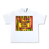 White juneteenth breaking every chain since 1865 Urban Heavy Tee - TumblerDesignByShophia