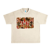 Sandshell america, cowhide, leopard backgraund Urban Heavy Tee - JahusDesignShop