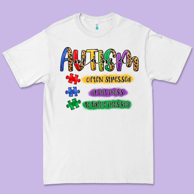 Autism Mama Premium Tee Designed By Artiststas