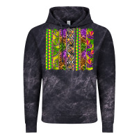 Cloud Black Mardi Gras brushstroke Vintage Hoodie - HowdyJamesFarm