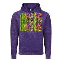 Cloud Purple Mardi Gras brushstroke Vintage Hoodie - HowdyJamesFarm