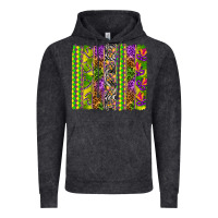 Vintage Black Mardi Gras brushstroke Vintage Hoodie - HowdyJamesFarm