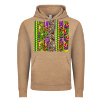 Vintage Coffee Mardi Gras brushstroke Vintage Hoodie - HowdyJamesFarm