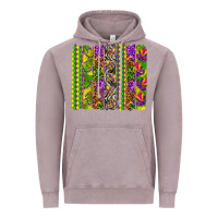 Vintage Zinc Mardi Gras brushstroke Vintage Hoodie - HowdyJamesFarm