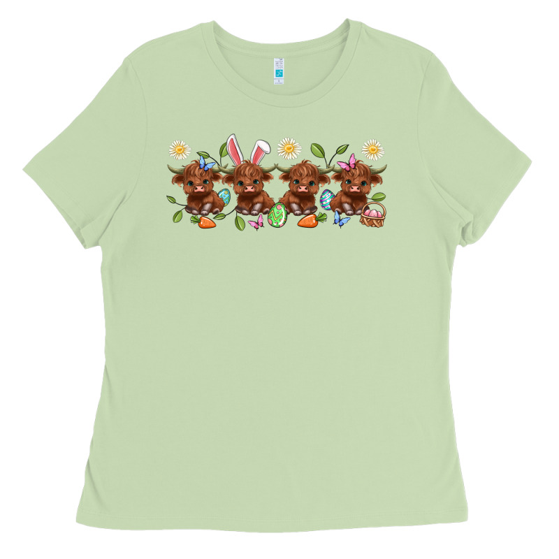 Easter Day Baby Heifers Ladies Tee by Artiststas | Teevron