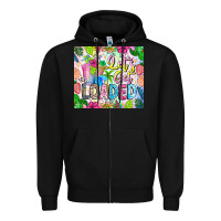 Black Lets Get Loaded Zipper Hoodie - CowhideDigitalArt