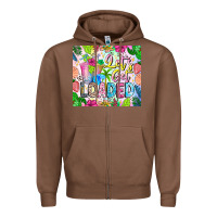 Chestnut Lets Get Loaded Zipper Hoodie - CowhideDigitalArt