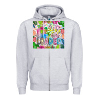 Heather Grey Lets Get Loaded Zipper Hoodie - CowhideDigitalArt