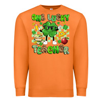 Carrot one lucky teacher Premium Sweatshirt - Artiststas