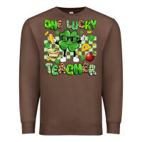 Chestnut one lucky teacher Premium Sweatshirt - Artiststas