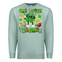 Seafoam one lucky teacher Premium Sweatshirt - Artiststas